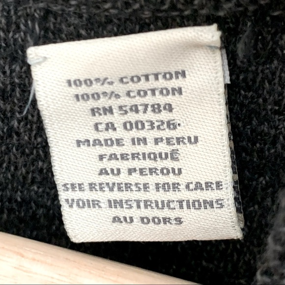 JOSEPH ABBOUD Crewneck Sweater 100% Cotton Textured Knit Grey Pullover Size M - Picture 13 of 14